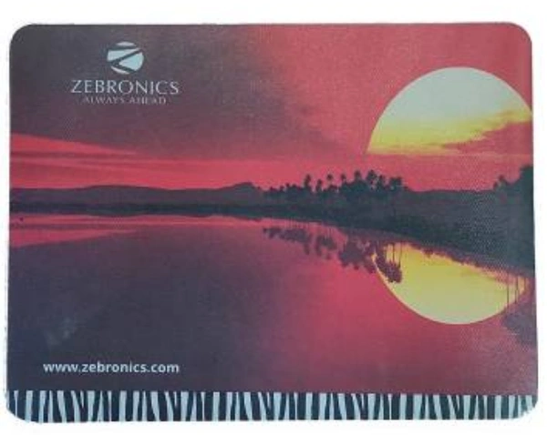 ZEBRONICS Computer Mouse Pad  Colours may vary pack of 2